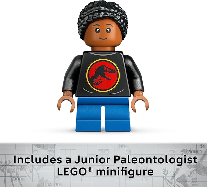 LEGO Jurassic World Dinosaur Fossils Triceratops Skull Toy - Dinosaur Toy Fossil Building Set for Kids, Boys and Girls, Ages 9+ - Model Display Kit - Gift Idea for Birthdays - 76969