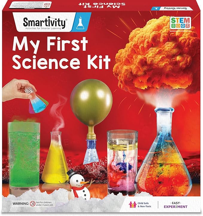 Smartivity Science Experiment Kit for Kids Age 6, 7, 8, 9, 10, 11, 12, 13, 14, Educational Science Experiments for Boys & Girls, STEM Toys for Learning & Fun