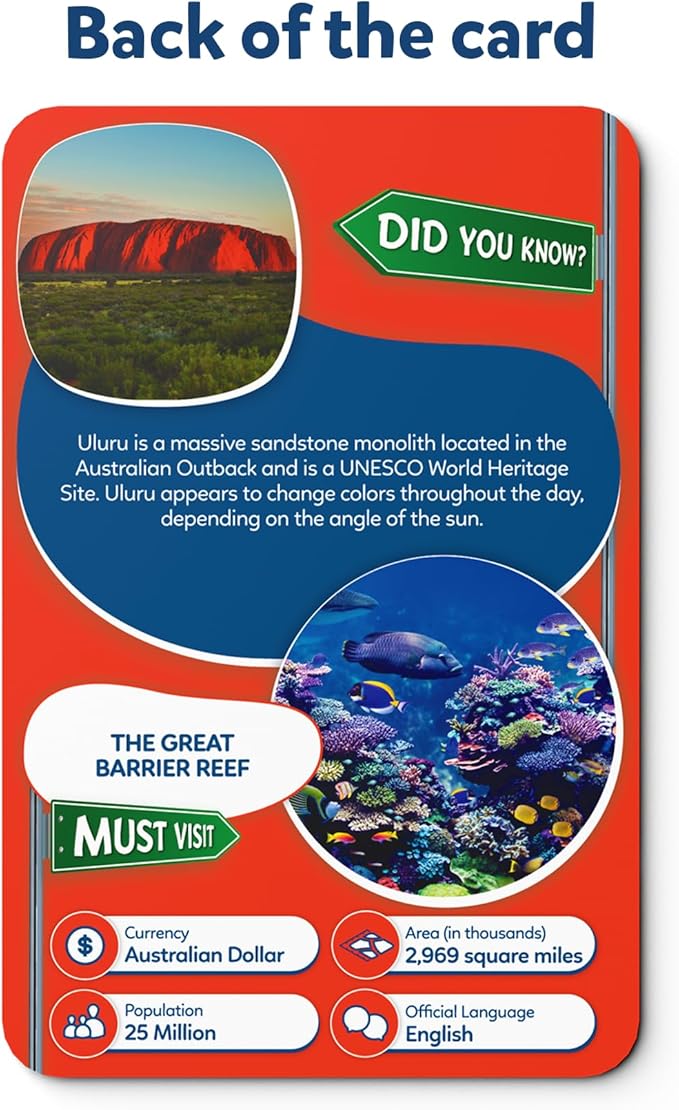 Skillmatics World Map Puzzle - 96 Piece Jigsaw Puzzle, Educational Toy, Geography for Kids, 400+ Facts, Gifts for Boys & Girls Ages 6 to 12