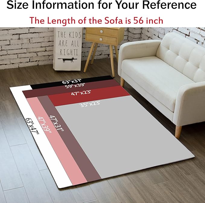 Video Game Controller Gamepad Home Decor Printed Large Area Rugs for Teen Boys Kids Play Bedroom, Black Polyester Fiber Floor Carpet Yoga Mat for Living Room