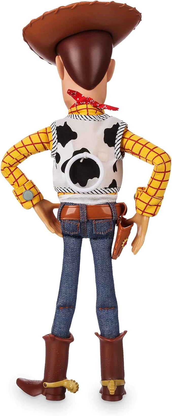 Disney Store Official Sheriff Woody Talking Action Figure from Toy Story, Features Sounds and Phrases from The Movies, Interacts with Other Figures and Toys