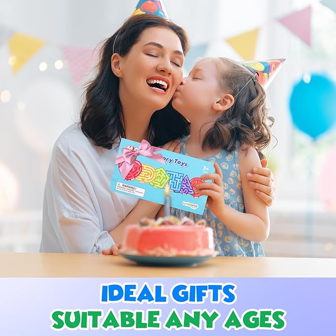 Sensory Fidget Toys for Children with Autism: Calming Gel-Filled Maze for Classroom and Home - Special Needs Sensory Toys for Kids Travel