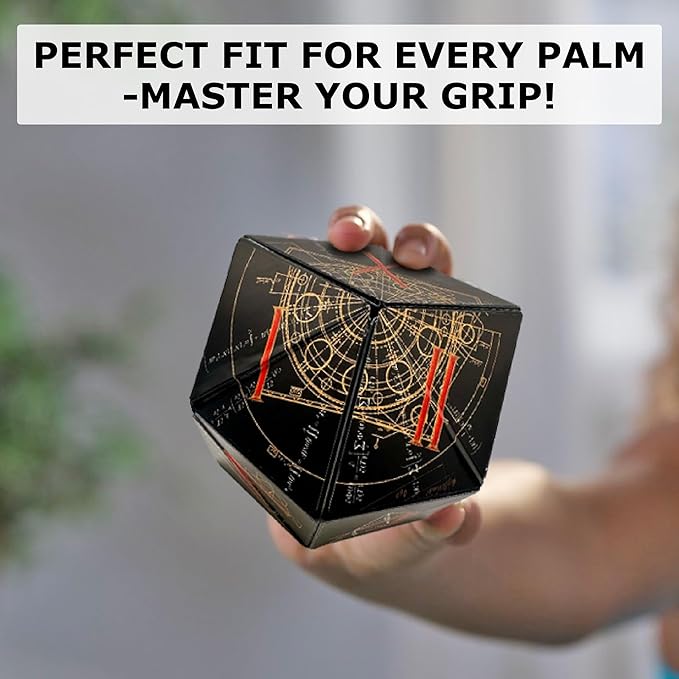 SHASHIBO Shape Shifting Box - STEM Magnetic Fidget Cube That Transforms Into Over 70 Shapes, Download Fun in Motion Toys Mobile App (Renaissance)