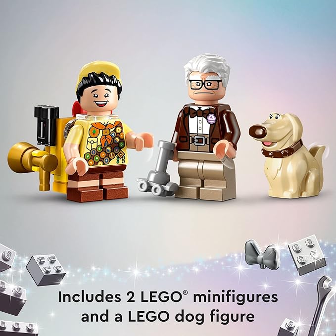 LEGO Disney and Pixar ‘Up’ House, Classic Disney Celebration Building Toy Set for Kids and Movie Fans Ages 9 and Up, A Fun Gift for Disney Fans and Anyone Who Loves Creative Play, 43217