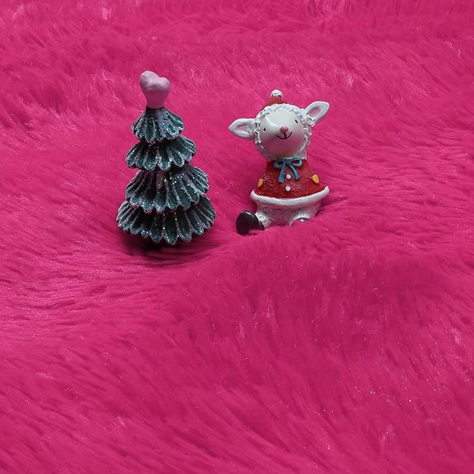 Hot Pink Round Circle Rug 6Ft for Girls Bedroom, Big Fluffy Area Rugs for Kids Room Decor Aesthetic, Shag Plush Fuzzy Furry Carpet for Living Room Nursery Dorm Classroom, Cute Teen Baby Preppy Rug