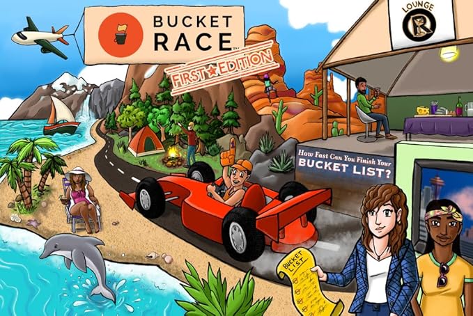 | New Strategy and Adventure Board Game for Families and Friends | 3-5 Players | Ages 10+ | 45-60 Minutes Playtime | Great for Competitive Board Gamers