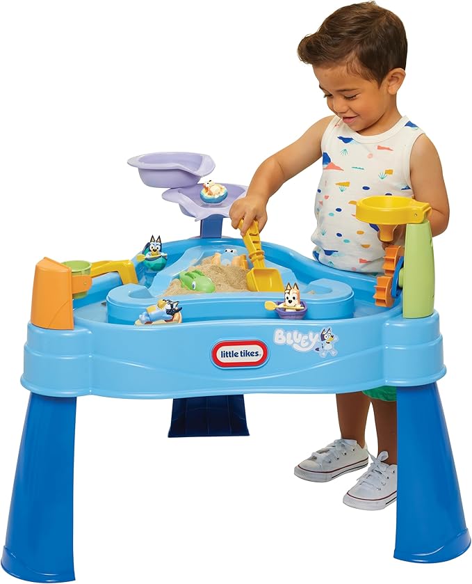 Little Tikes Bluey Water Table with 6 Accessories & Characters - Full Set (727382)