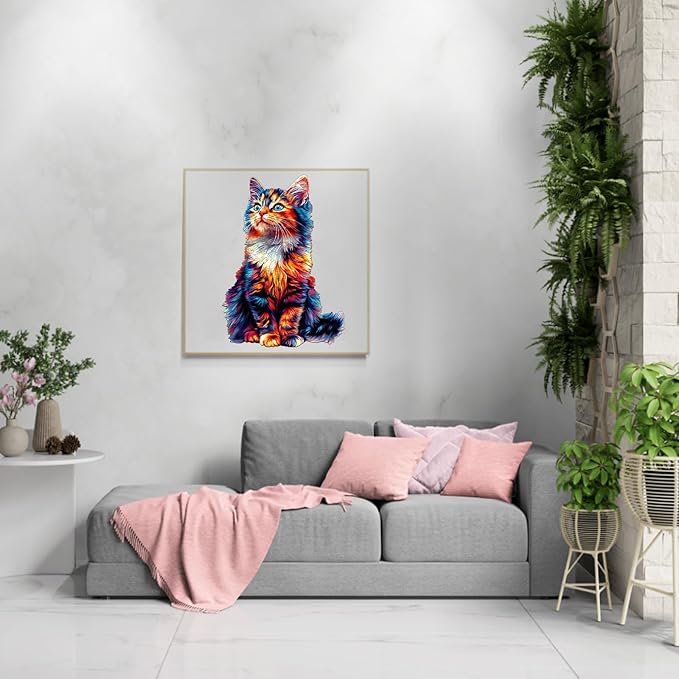 Wooden Puzzles for Adults, Wooden Jigsaw Puzzles for Adults Kids, Colorful Dragon-Li-1 Unique Shaped Wood Puzzles Adult, Creative Birthday Gifts for Friends Family Game (13.4 * 9.5in 190pcs)