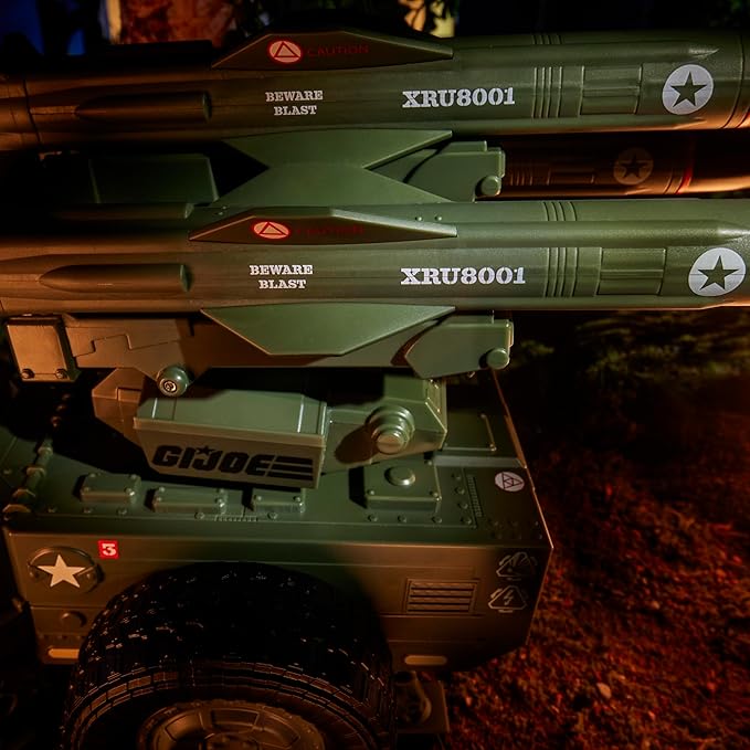 G.I. Joe Classified Series #182, Clayton “Hawk” Abernathy with M.M.S. (Mobile Missile System) Towable Vehicle, Collectible 6 Inch Action Figure Set