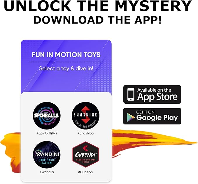 SHASHIBO Holographic Shape Shifting Box - STEM Magnetic Fidget Cube That Transforms Into Over 70 Shapes, Download Fun in Motion Toys Mobile App (Solar)