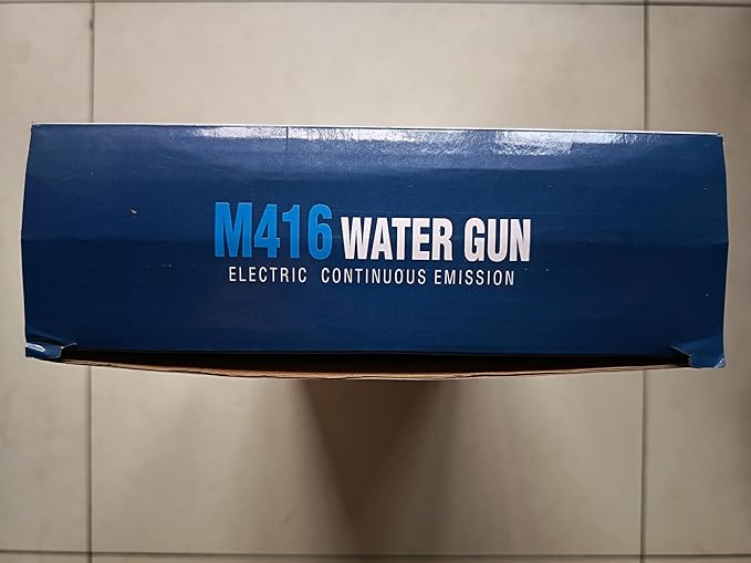 Electric Water Gun,Watergun with Muzzle Light,Automatic Squirt Gun Long Range Blaster Up to 32 FT,Outdoor Party Shooting Game Toy with 2 Water Tanks & 2 Batteries,Ideal Summer Gift for Kids & Youths.