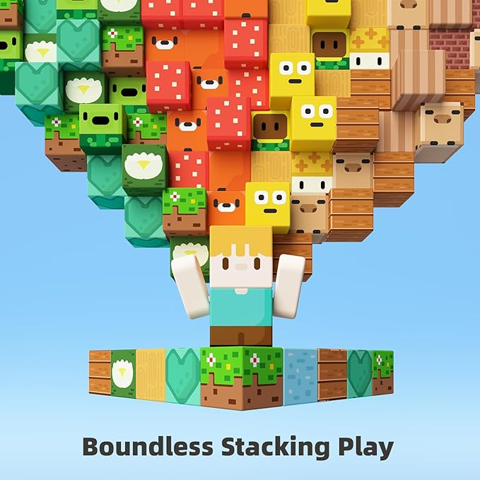 GobiDex 100PCS Magnetic Blocks Kid Building Toys for 3+ Years Old Boys Girls, Upgraded Build MagWonder World with STEM Magnets Toys, Game Based Sensory Gifts for Toddler