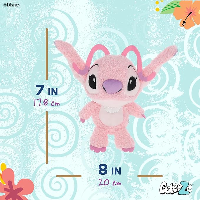 KIDS PREFERRED Disney Baby Lilo & Stitch 4 Piece Cuteeze Gift Set Plush Collector Set of Stuffed Animals, Lilo and Stitch Toys for Infants & Toddlers