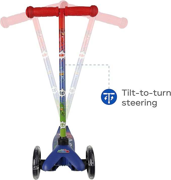 Scooter for Kids Ages 3-5 - Extra Wide Deck & Light Up Wheels, Self Balancing Kids Toys for Boys & Girls, Choose Your Favorite Character