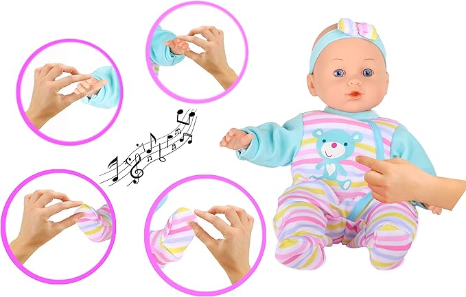 DREAM COLLECTION 14" Chatter & Coo Boy Doll