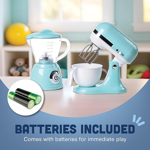 Constructive Playthings My Kitchen Series, Kids Blender Toy, Play Mixer for Imaginative Play, Learning Toy for Children Ages 3+