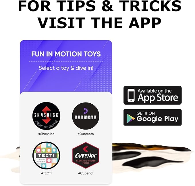 SHASHIBO Shape Shifting Box - STEM Magnetic Fidget Cube That Transforms Into Over 70 Shapes, Download Fun in Motion Toys Mobile App (Renaissance)