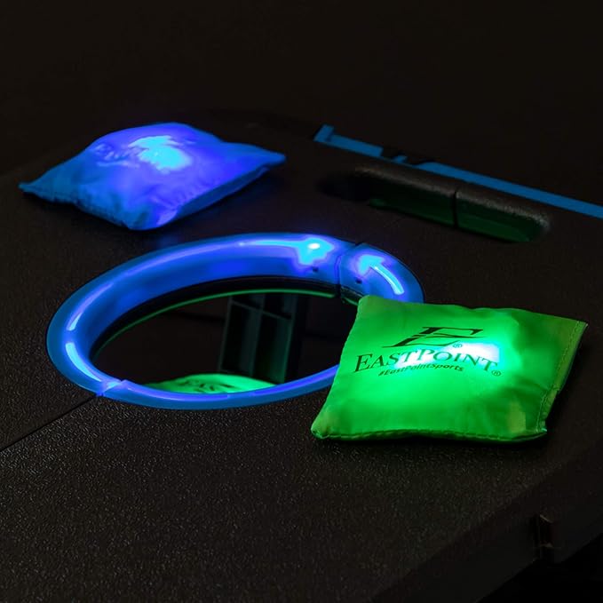 EastPoint Sports Go! Gater Cornhole – Light-Up and Travel Versions – Easy Storage & Light-Weight – Perfect for Outdoor and Indoor Play