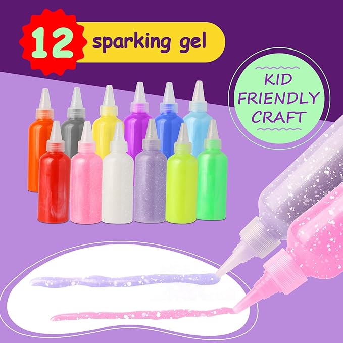 Aqua Fairy Water Gel Kit for Kids - Water Elf Toy Kits - DIY Squishy Water Toys - Arts and Crafts for Kid - Make Your Own Squishies Toys Gifts for Boys & Girls