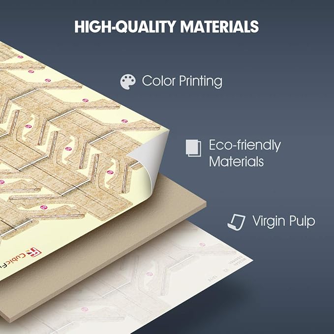 CubicFun 3D Puzzles for Kids Ages 8-10 - Notre Dame de Paris Gifts for 10 Year Old Girl Boy - Art STEM Projects for Kids Ages 8-12 - Classroom Desk Decorations, 128 Pieces