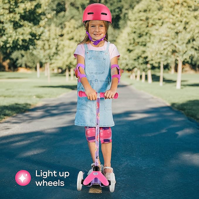 Scooter for Kids Ages 3-5 - Extra Wide Deck & Light Up Wheels, Self Balancing Kids Toys for Boys & Girls, Choose Your Favorite Character