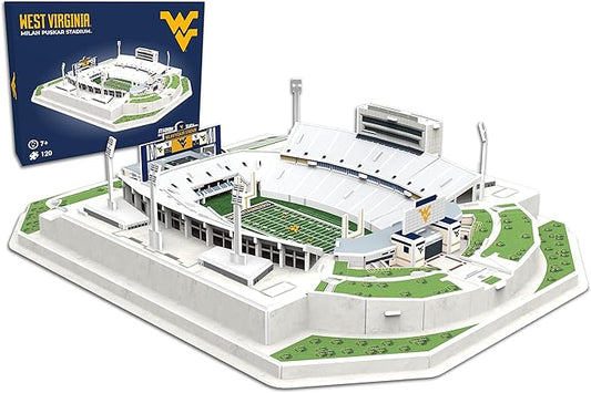 Pro Lion 3D Jigsaw Puzzle Milan Pushkar Stadium Construction Building Kits - 120 Pieces | West Virginia Football League Gifts for Boys, Adults, Men & Kids Aged 7+ | Puzzles Games Kit for Creative Fans