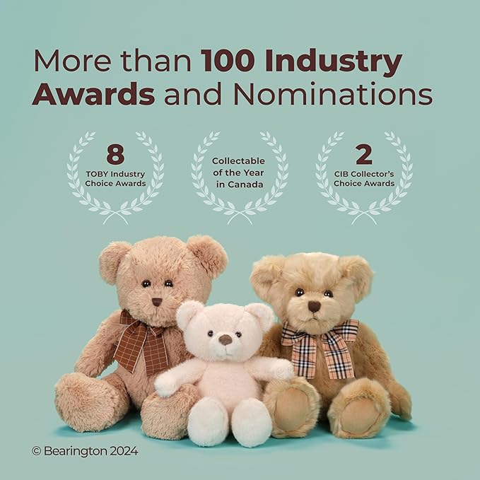 Bearington Collection Lil' Ballerina Blonde Ballerina 16.5 in Doll - Plush Dolls for Girls - Toys