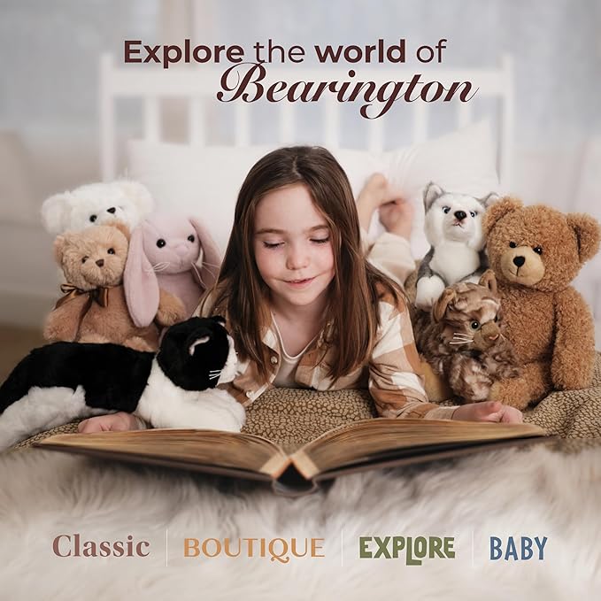 Bearington Collection Lil' Ballerina Blonde Ballerina 16.5 in Doll - Plush Dolls for Girls - Toys