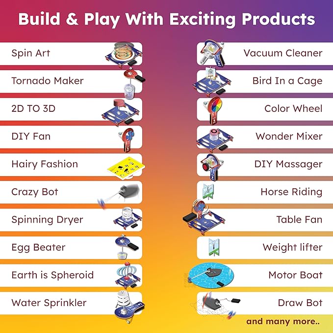Butterfly EduFields STEM Kits for Boys Age 8-12 | 20+ Projects & Activities | Science & Engineering Toys | Learning Gifts for Kids 8 9 10 11 12 | Ideal for Ages 8+ Year Old Boys