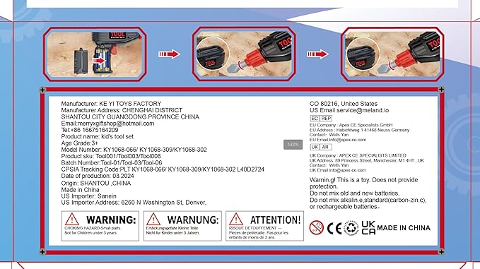 LOYO Kids Tool Set - Toddler Tool Set with Kid Tool Belt Tool Box & Electronic Toy Drill, Kids Construction Toys for Girls Boys Gift for Toddlers Girls Ages 3 , 4, 5, 6, 7 Years Old