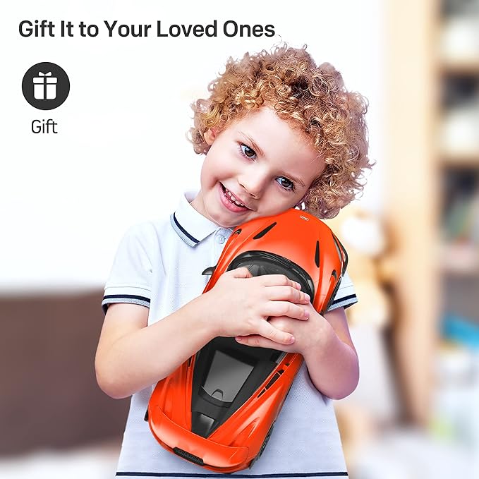 MIEBELY Remote Control Car, McLaren Rc Cars Officially Licensed 1/12 Scale 7.4V 900mAh Toy Car with 12km/h Fast Model Car Headlight for Adults Kids Boys Age 6-12 Year Birthday Ideas Gift Orange