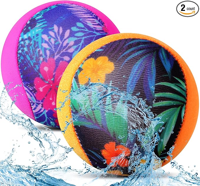 Water Skipping Ball for Children Water Bouncing Beach Pool Toy Ball for Adult Swimming Pool Games Party Favors Decoration