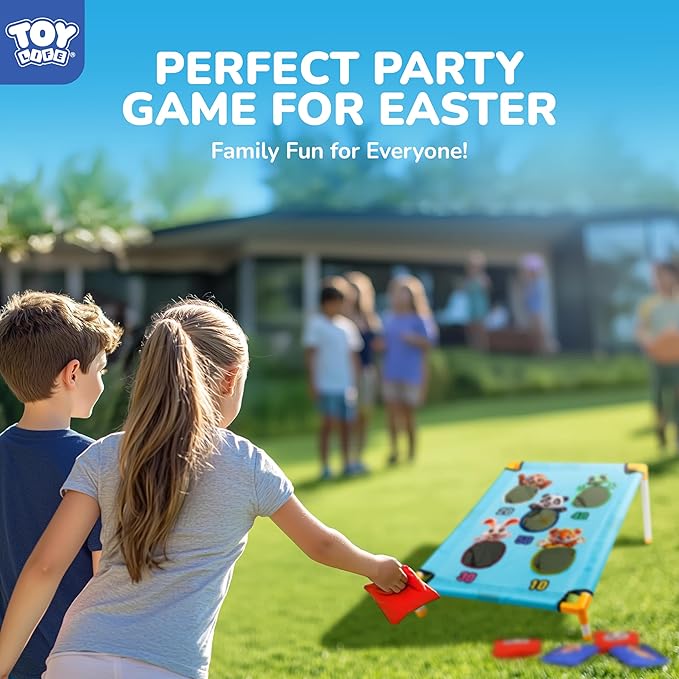 TOY Life Bean Bag Toss Carnival Games, Corn Hole, Yard Games for Kids Outdoor Game for Kids, Gift for 3 4 5 Year Old Boys Girls, Indoor Backyard Toddler Outdoor Toys for Birthday Party Family Reunion
