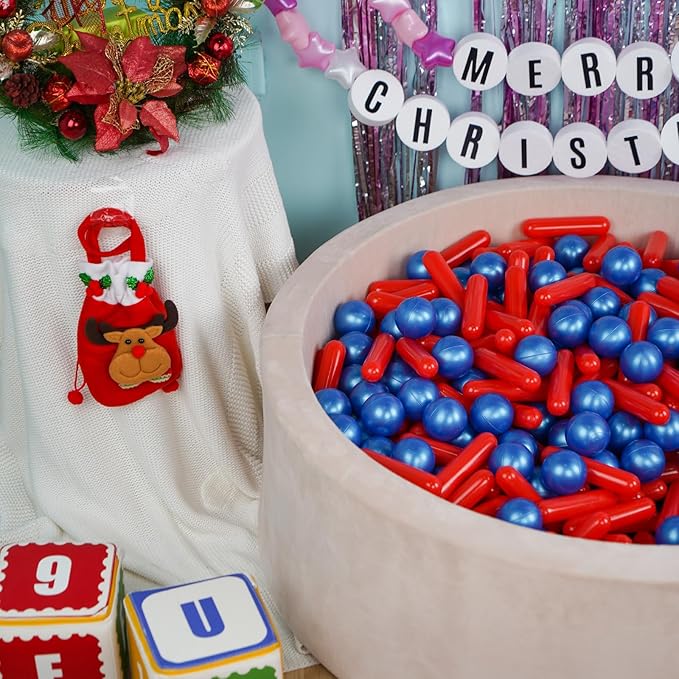 STARBOLO Ball Pit Balls for Baby and Toddler, 120pcs Phthalate Free BPA Free Crush Proof Plastic Pit Balls Play Toys for Kids Ball Pit, Pool,Play Tent,Party