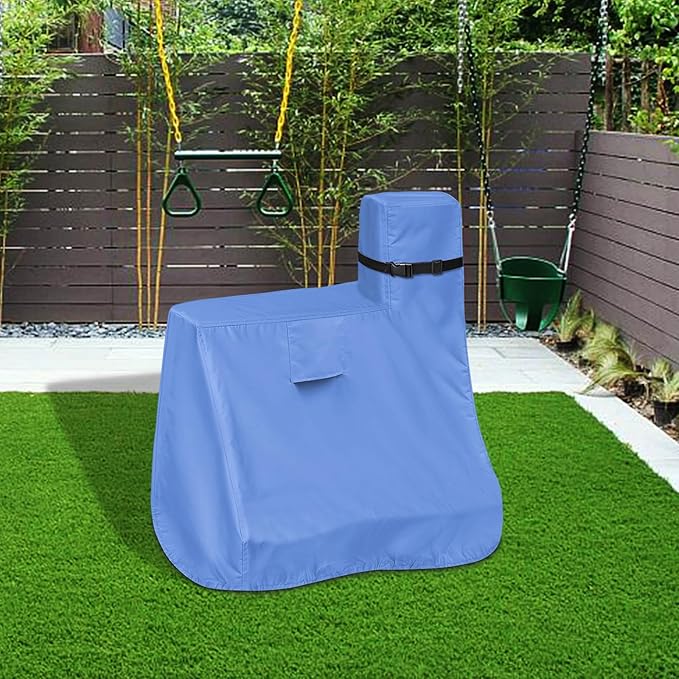 Kids Water Table Cover for Step2 Pump & Splash Discovery Pond Water Table, Outdoor UV, Fade-resistant, Wind and Dust Protection Toddlers Water Activity Table Cover(Blue)