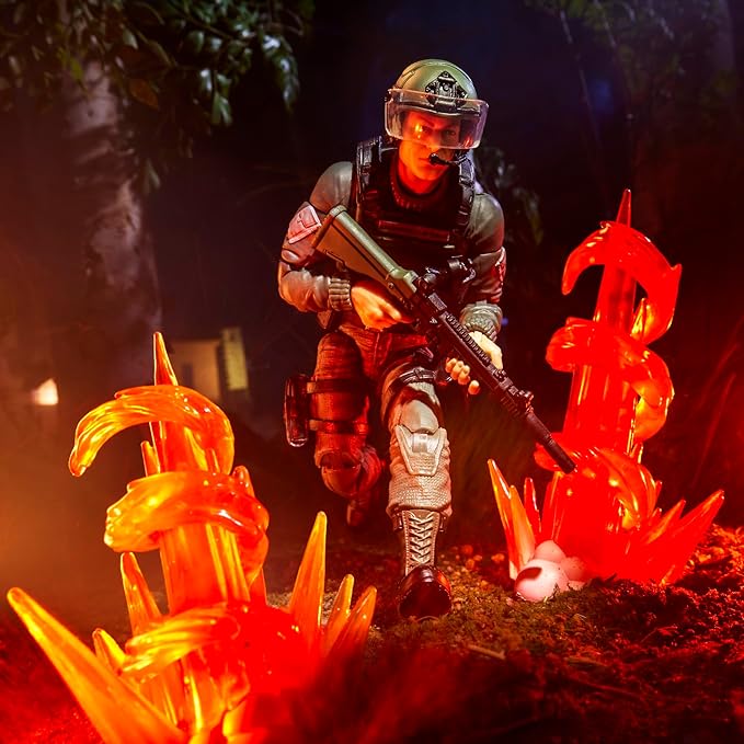 G.I. Joe Classified Series #182, Clayton “Hawk” Abernathy with M.M.S. (Mobile Missile System) Towable Vehicle, Collectible 6 Inch Action Figure Set