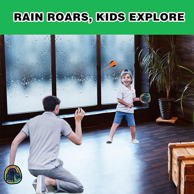 Aywewii Toss and Catch Ball Game Toddler Kids Beginner Baseball Training Glove Beach Pool Toys Outdoor Yard Games for 3 4 5 6 7 Year Old Boys Girls Toys Birthday Gifts Easter Basket Stuffers