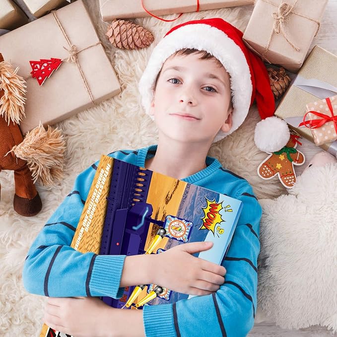 Fibevon Target for Nerf Guns, Electric Scoring Auto Reset Shooting Digital Running Targets, Moving Target for Nerf, Ideal Gift Toy for Kids, Teens, Boys & Girls Aged 5 6 7 8 9 10 11 12 13