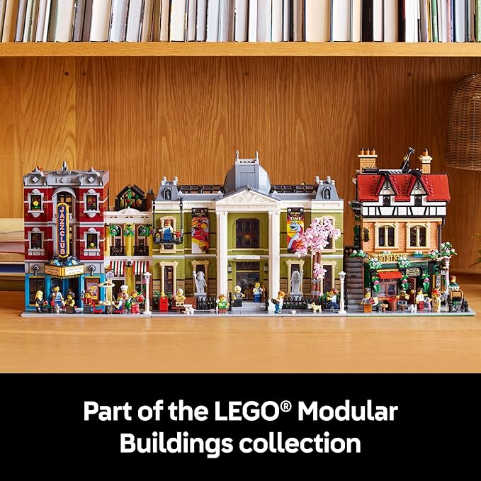 LEGO Icons Tudor Corner Building Set for Adults 18+ - DIY Miniature House Kit - Collectible Mini House Building Set for Men and Women - Crafting Gift for Adults - 10350