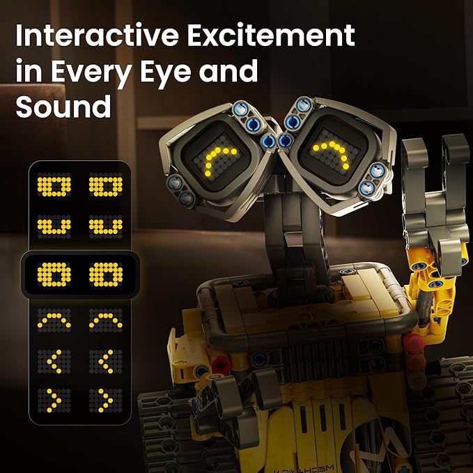 Sillbird Robot Building Kit with Remote Control for Boys Ages 8-14, STEM Coding Robotics Technic Toy Birthday Creative Gifts for Kids, Buildable 5in1 Models with 435 Pieces