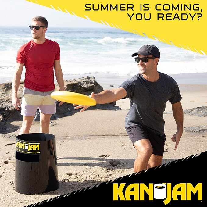 Kan Jam Disc Toss Game - American Made Outdoor Game for The Backyard, Beach, Park, Tailgates - Original, Illuminate, Pro, Travel Edition, and Carry Bag Only