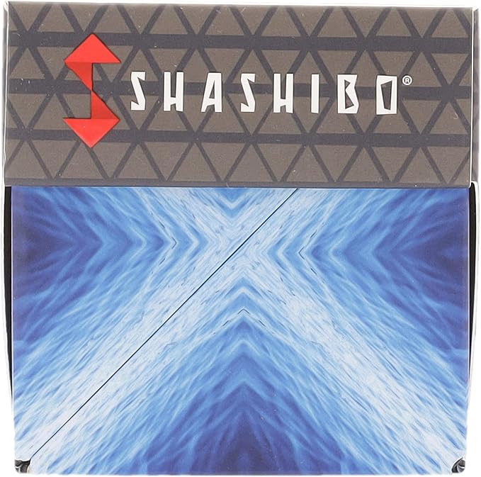 SHASHIBO Shape Shifting Box - STEM Magnetic Fidget Cube That Transforms Into Over 70 Shapes, Download Fun in Motion Toys Mobile App (Blue Planet)