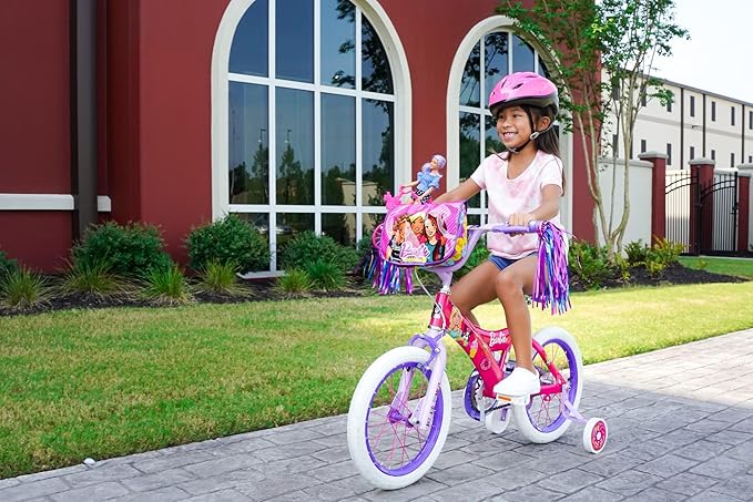 Dynacraft Barbie Sweets 16" Bike, Girls Ages 4-8 Years