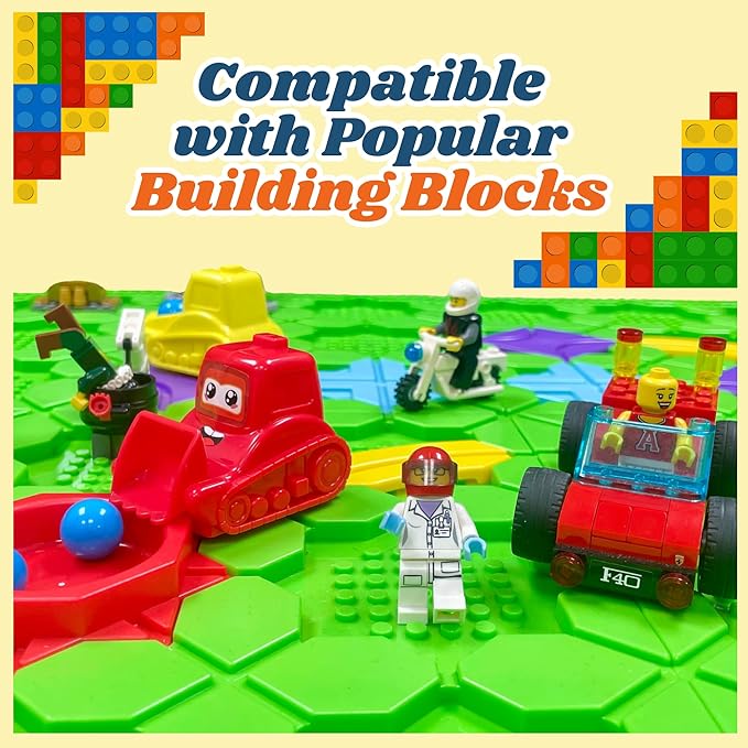 Track Racing Adventure Game for Kids 3-8: 200+ STEM Challenges & 3 Race Modes – Fueling Creative Play & Epic Track Designs!