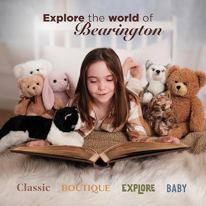 Bearington Collection Lil' Bunny Ballerina 15 in Stuffed Animals - Plush Toys for Girls