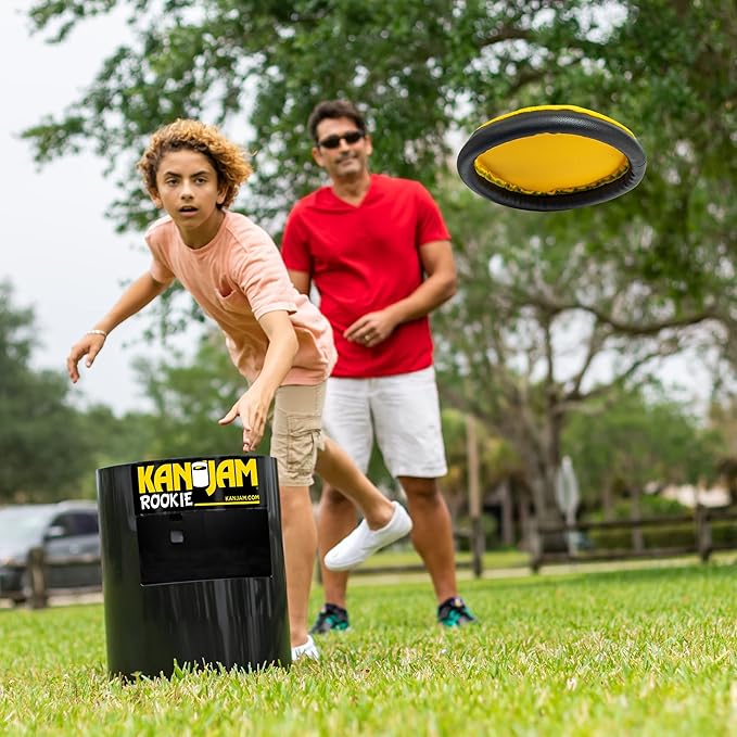 Kan Jam Disc Toss Game - American Made Outdoor Game for The Backyard, Beach, Park, Tailgates - Original, Illuminate, Pro, Travel Edition, and Carry Bag Only