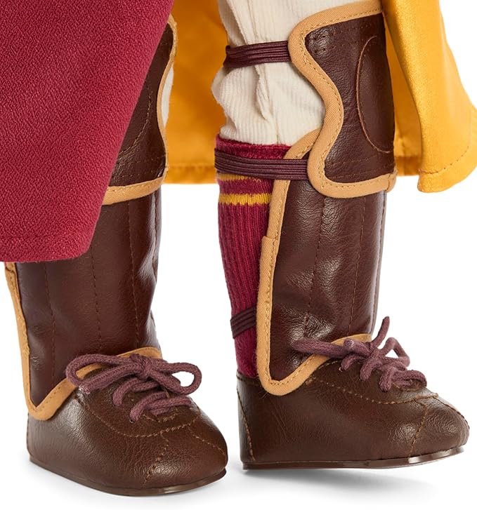 American Girl Harry Potter 18-inch Doll Gryffindor Quidditch Uniform Outfit with Robe Featuring House Crest, For Ages 6+