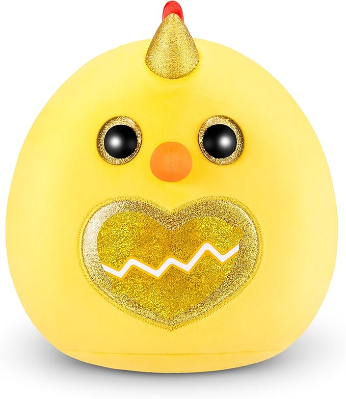 Rainbocorns Eggzania Mini Mania Chicken Plush Surprise Unboxing with Animal Soft Toy, Idea for Girls with Imaginary Play by ZURU