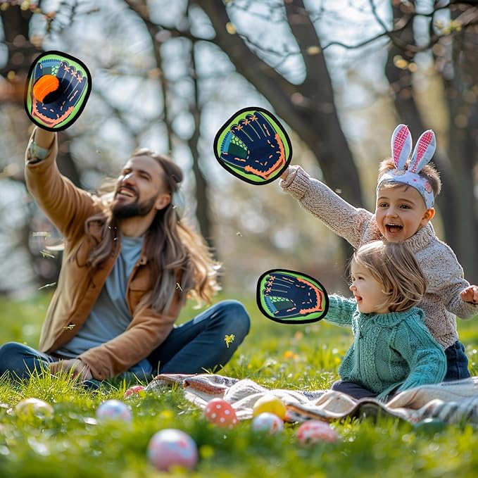 Aywewii Toss and Catch Ball Game Outdoor Beach Pool Toys for 3 4 5 6 7 8 Year Old Toddlers Boys Girls Kids Toys Birthday Gift Baseball Training Outside Lawn Camping Yard Games