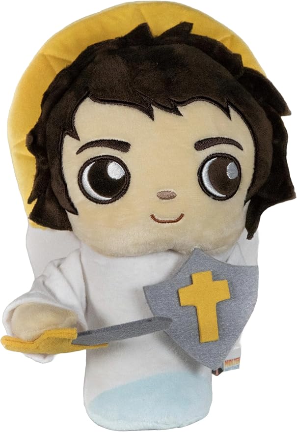 Guardian Angel Plushie - Perfect for Baby Gifts, Baptism Gifts, Catholic Gifts, Christian Gifts, for Your Godson or Goddaughter, Baby, Toddler and More! Adorable and Inspirational!